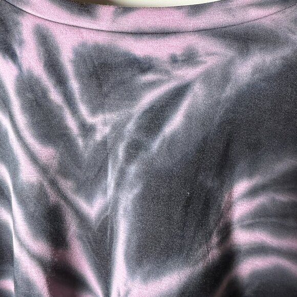 NWT Torrid Gray Purple Spiral Tie Dye Sweatshirt Size 5 (5X) - Picture 4 of 7